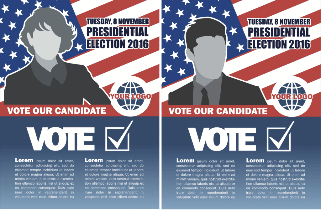 Door Hangers Tracy 5 Political Mock Up Flyers