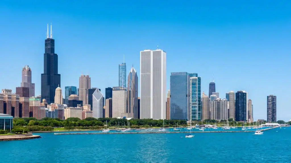Chicago door hanger distribution coverage area