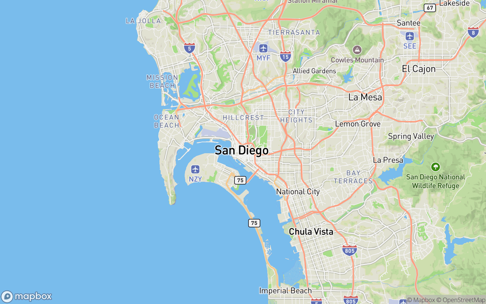 door hanger distribution map targeted neighborhoods