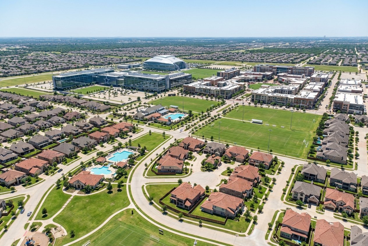 Flyer distribution in Plano and Frisco suburbs