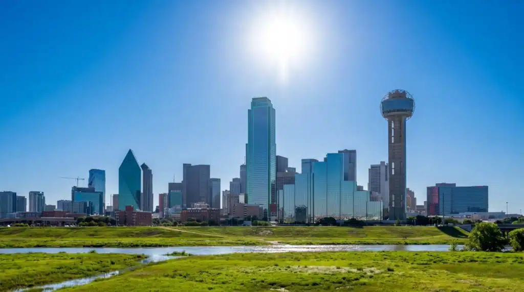 Dallas door hanger distribution coverage area