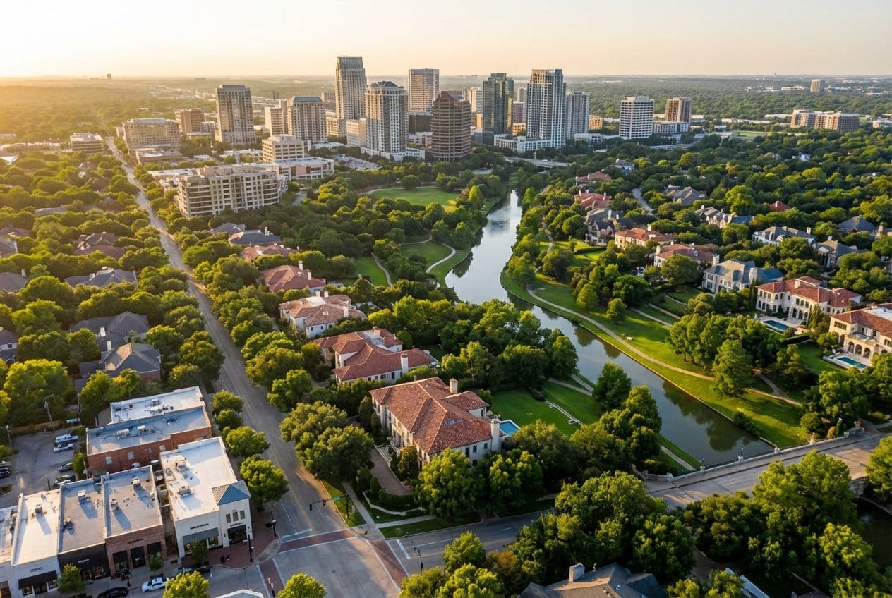 Flyer distribution in Uptown Dallas and Highland Park