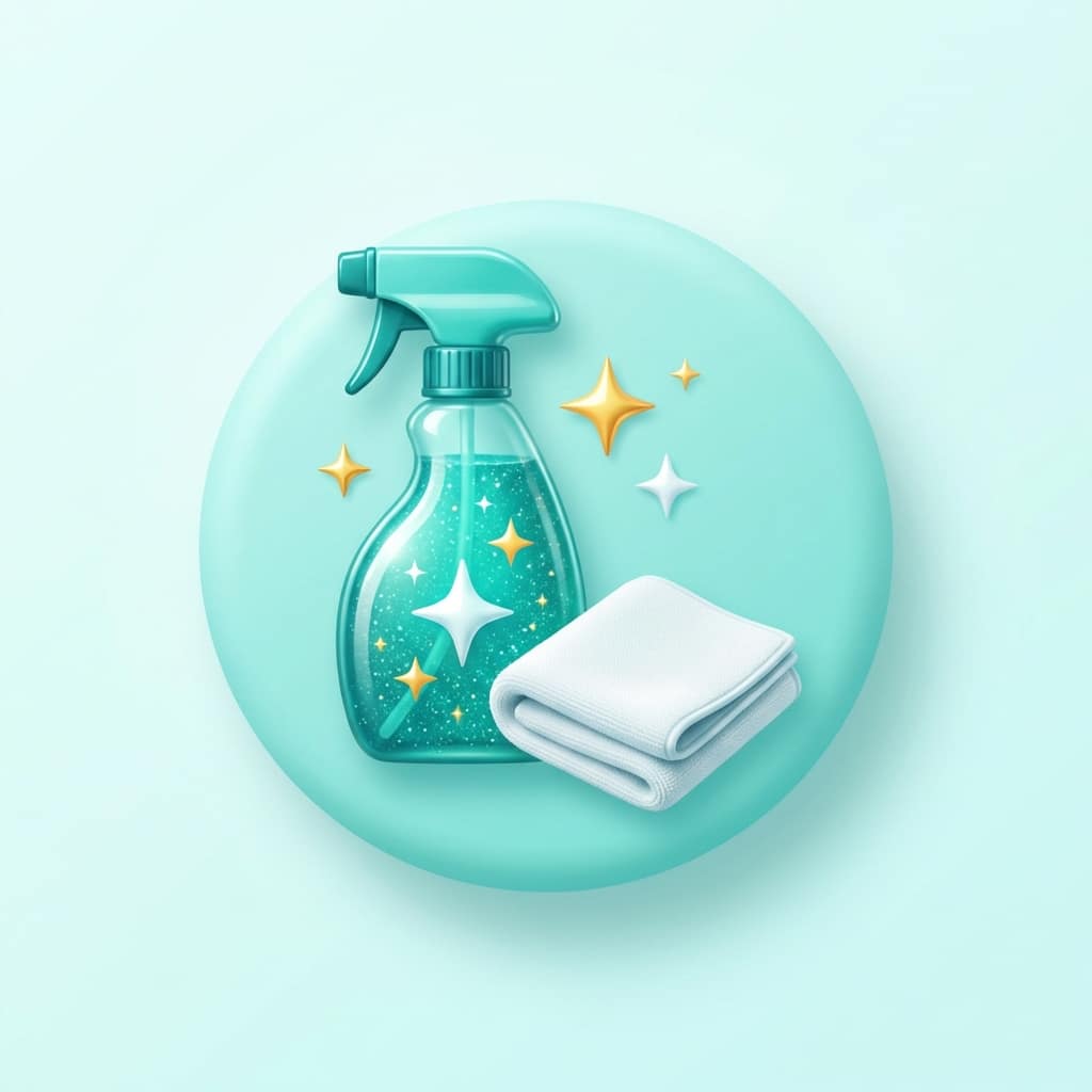 Cleaning Services door hanger distribution icon