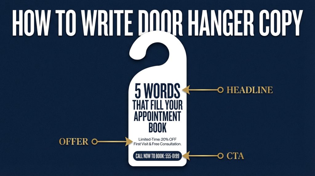 How to write door hanger copy - complete copywriting guide