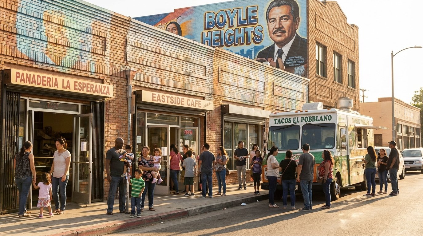 Bilingual flyer distribution in Los Angeles diverse communities