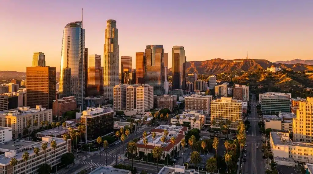 Los Angeles door hanger distribution coverage area