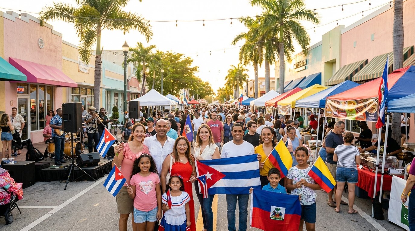 Bilingual door hanger marketing in Miami diverse communities