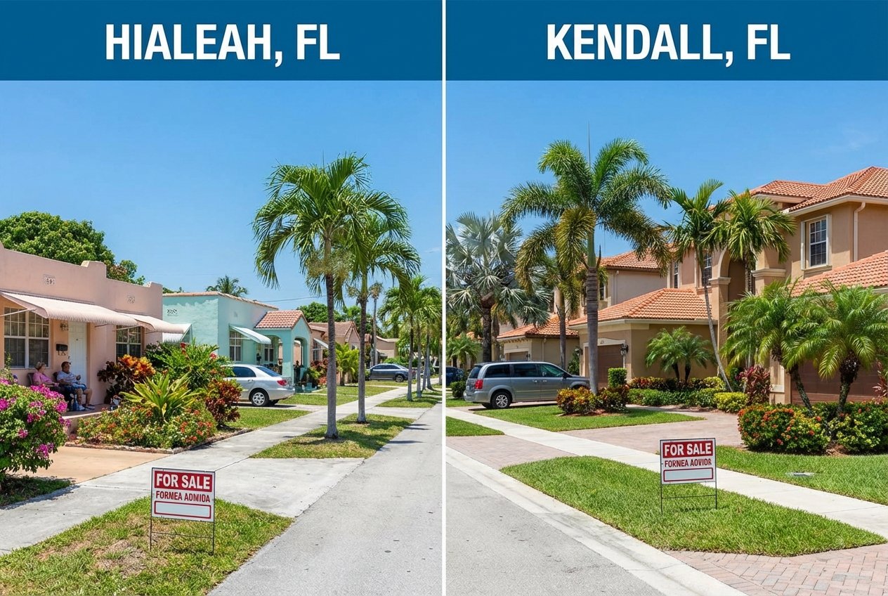 Door hanger distribution in Hialeah and Kendall