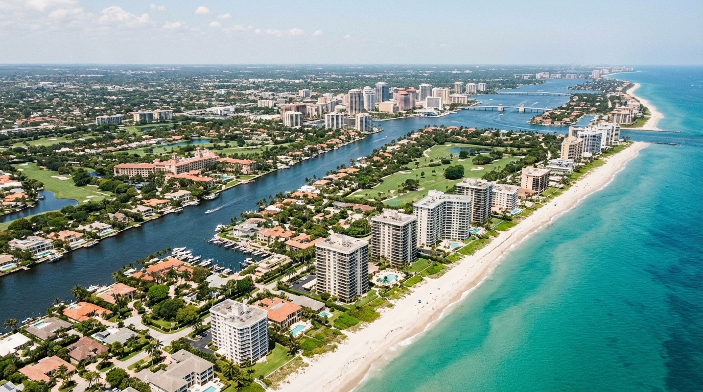 Door hanger distribution coverage across Palm Beach County