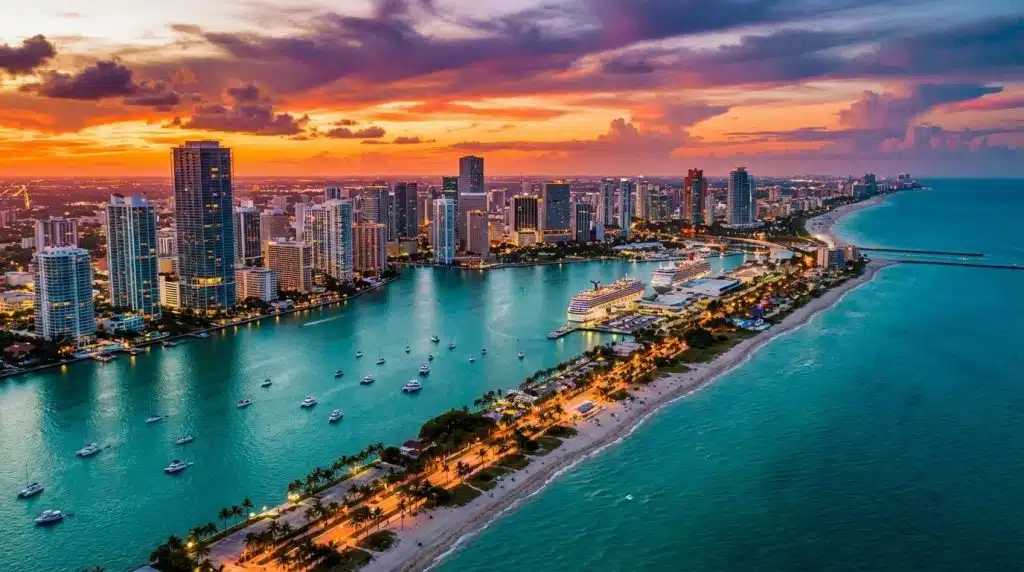 Miami door hanger distribution coverage area