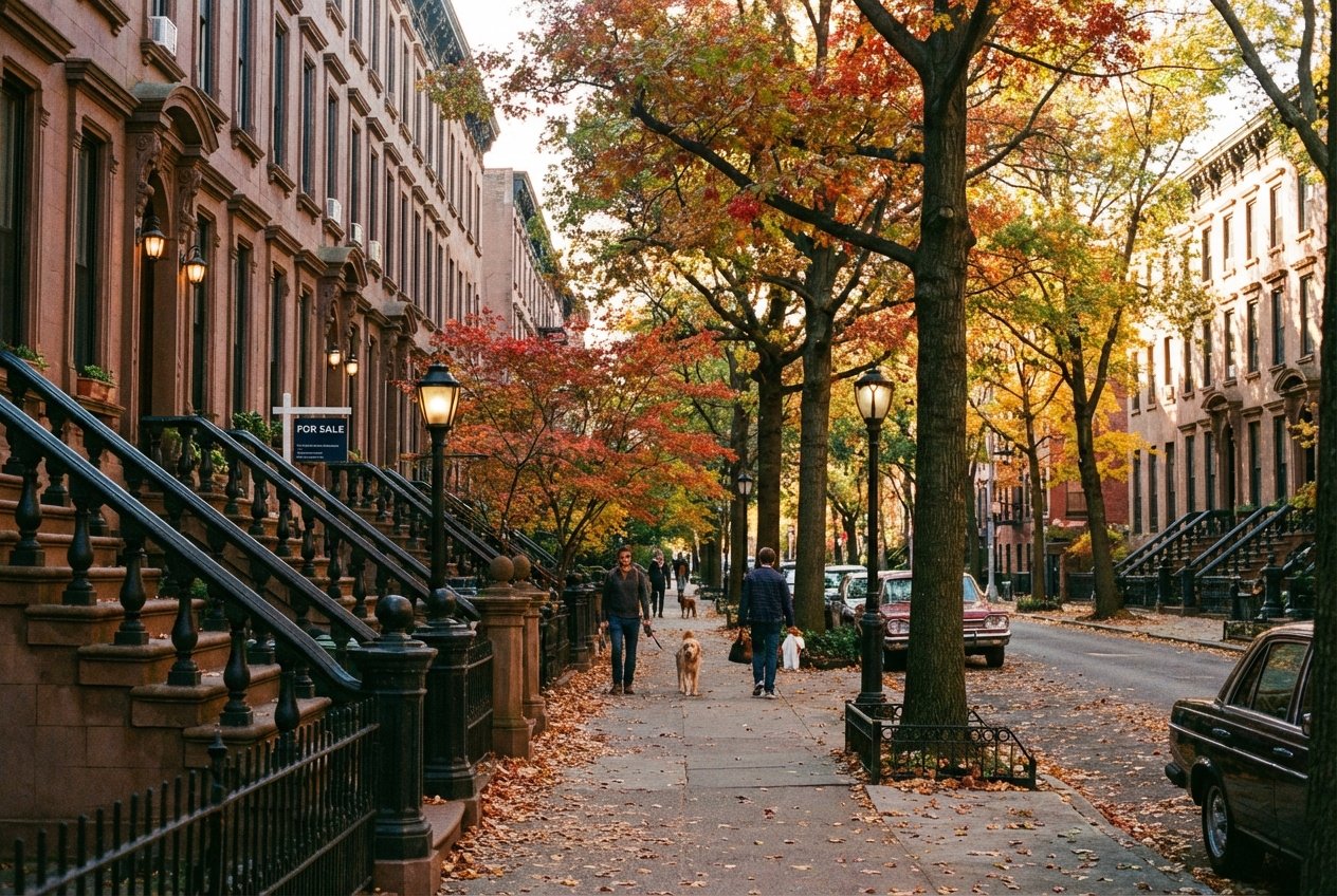 Door hanger distribution in Brooklyn Heights and Park Slope