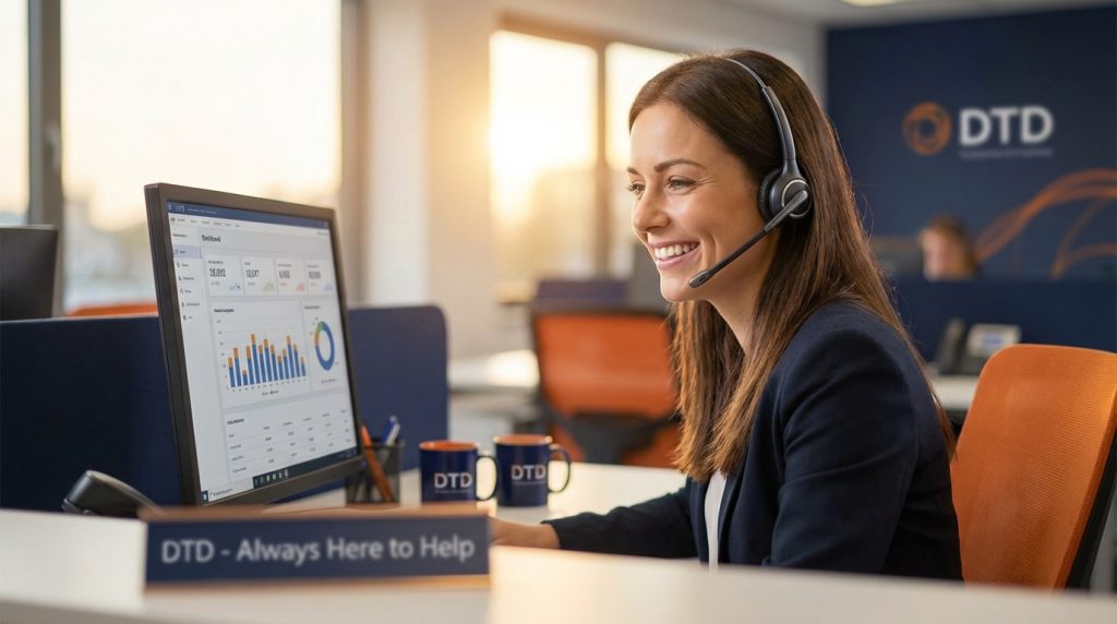 Friendly Direct to Door Marketing customer service representative ready to help with your instant quote