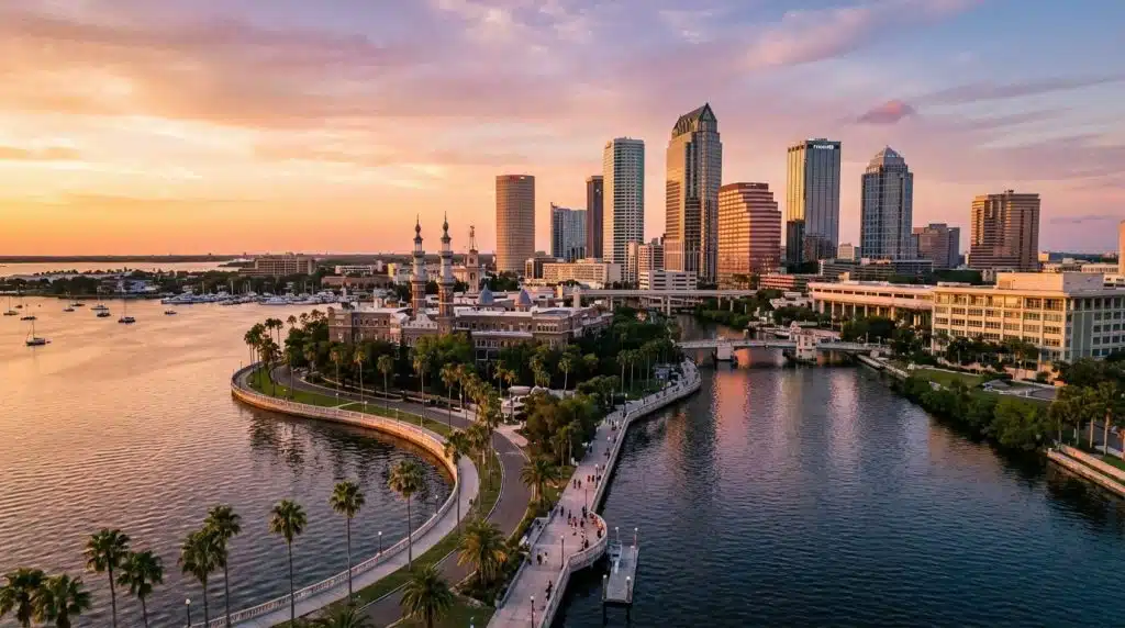 Tampa door hanger distribution coverage area