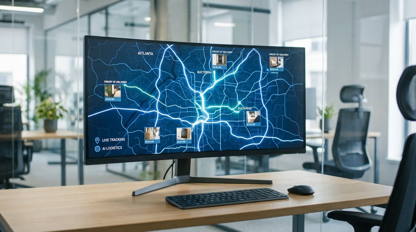 Atlanta delivery tracking AI platform