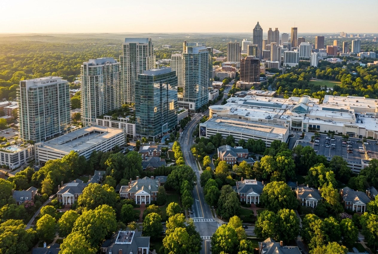 Flyer distribution in Buckhead and Midtown Atlanta