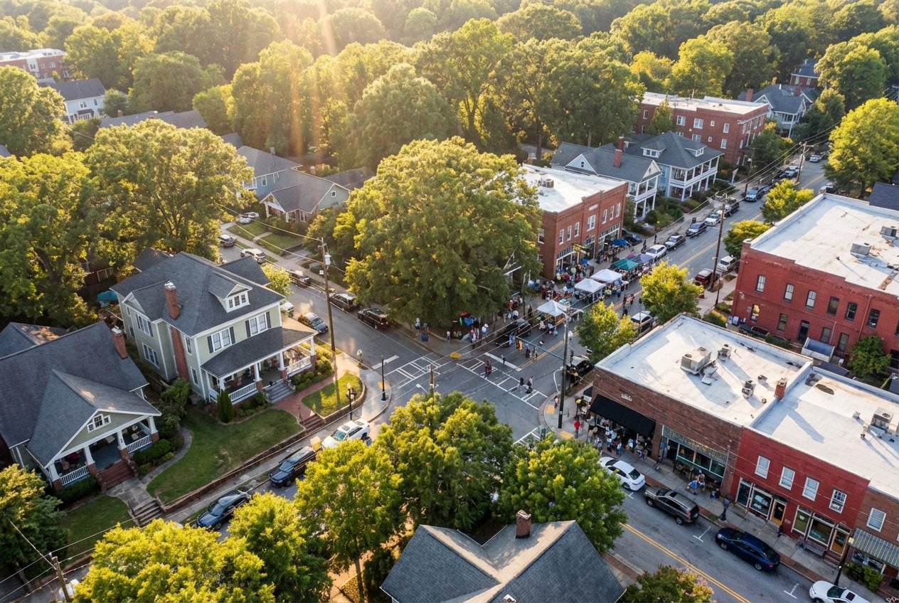 Flyer distribution in Decatur and East Atlanta