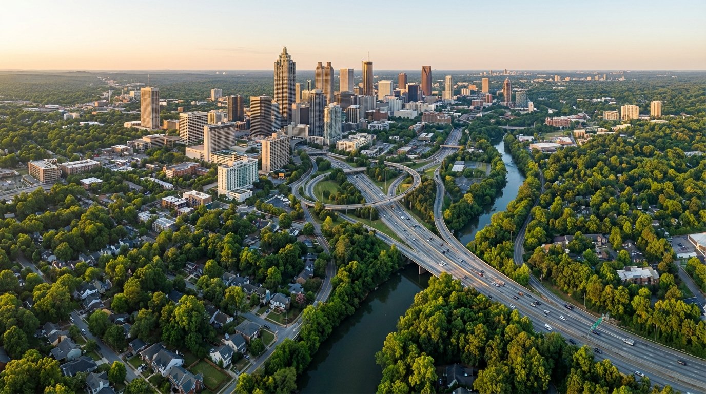 Distribution coverage across Fulton County