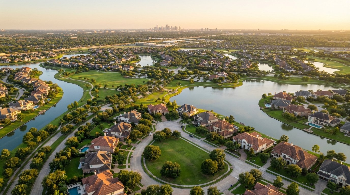 Distribution coverage across Fort Bend County