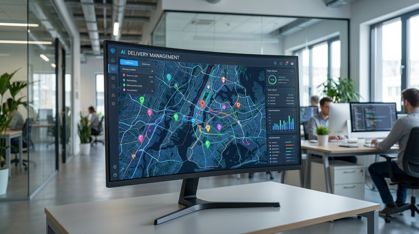 New York AI-verified delivery tracking platform dashboard