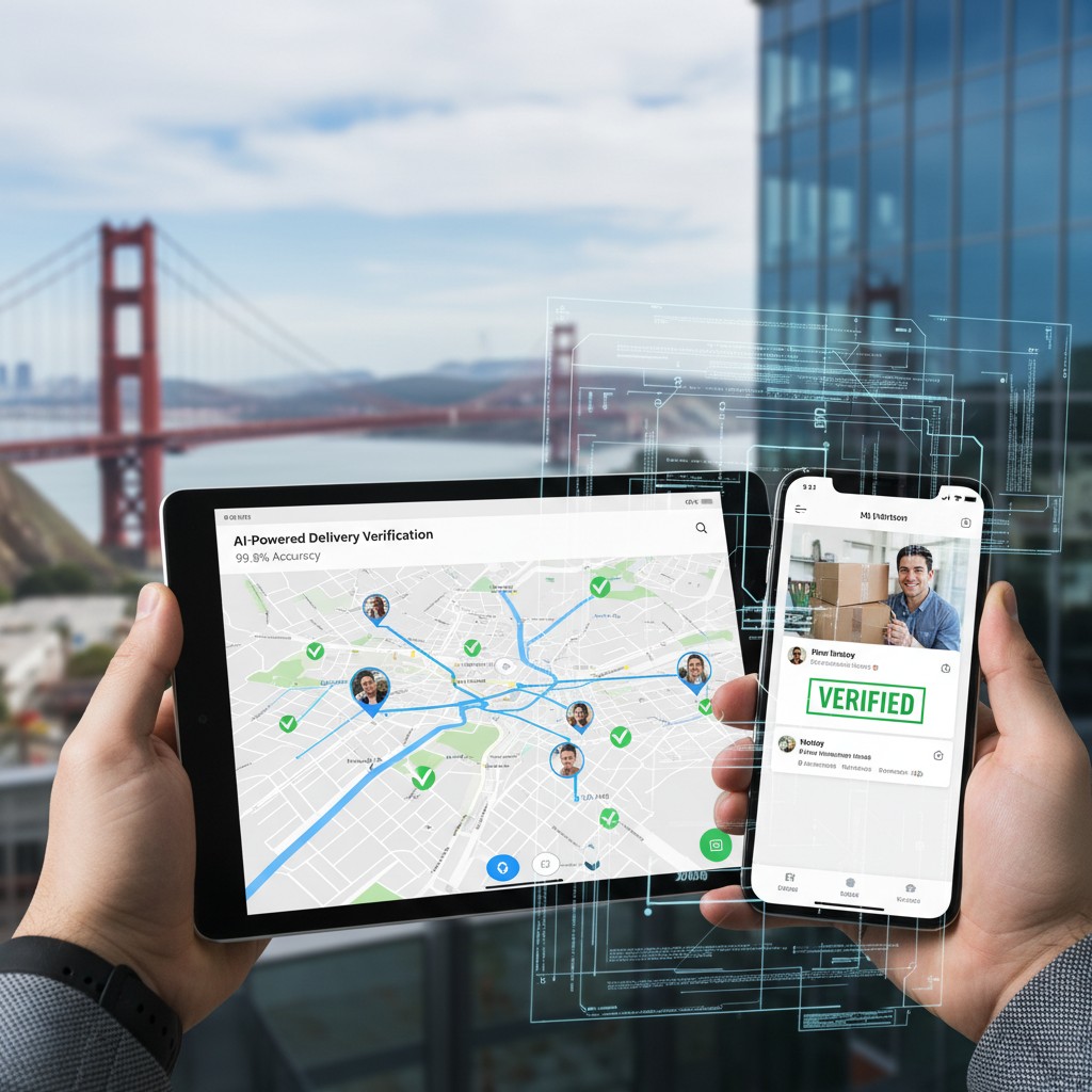 AI Management Platform with Proof of Delivery photos for San Francisco flyer campaigns