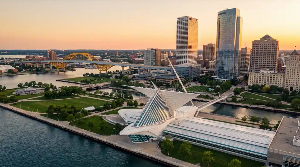 Milwaukee flyer and door hanger distribution coverage area
